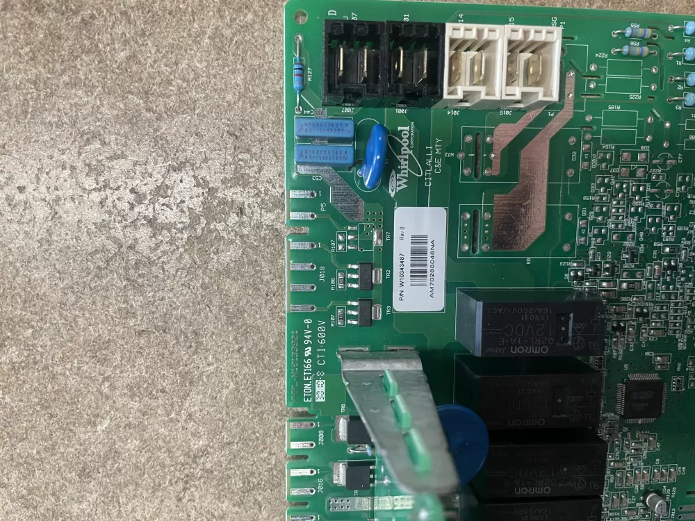 Whirlpool W10343487 Washer Control Board CCU AZ20226 | KM1582