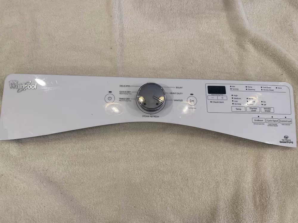 Whirlpool W10891930 W10895863 W10916678 W11109849 PS12114122 Dryer Control Board Panel