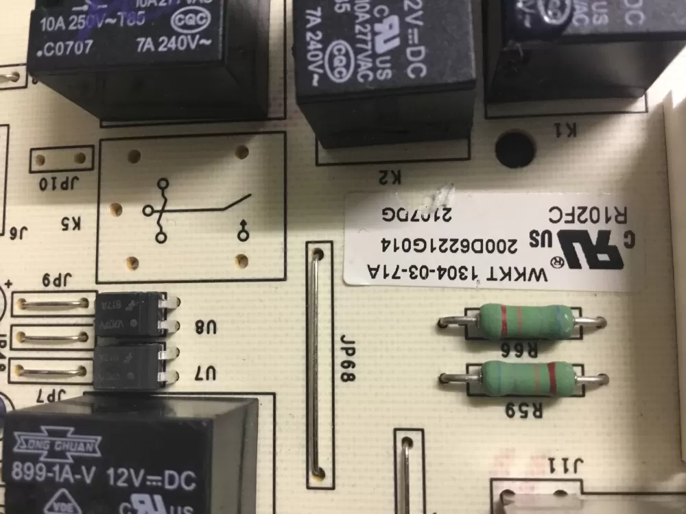 GE Refrigerator Control Board WR55X10942 WR55X10699 AZ16543 | NR208
