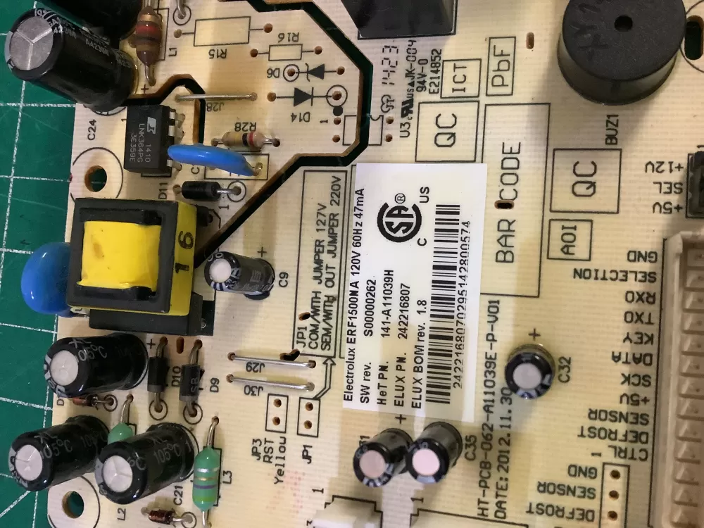 Frigidaire 5304504489 242216807 Refrigerator Control Board AZ194816 | NR301