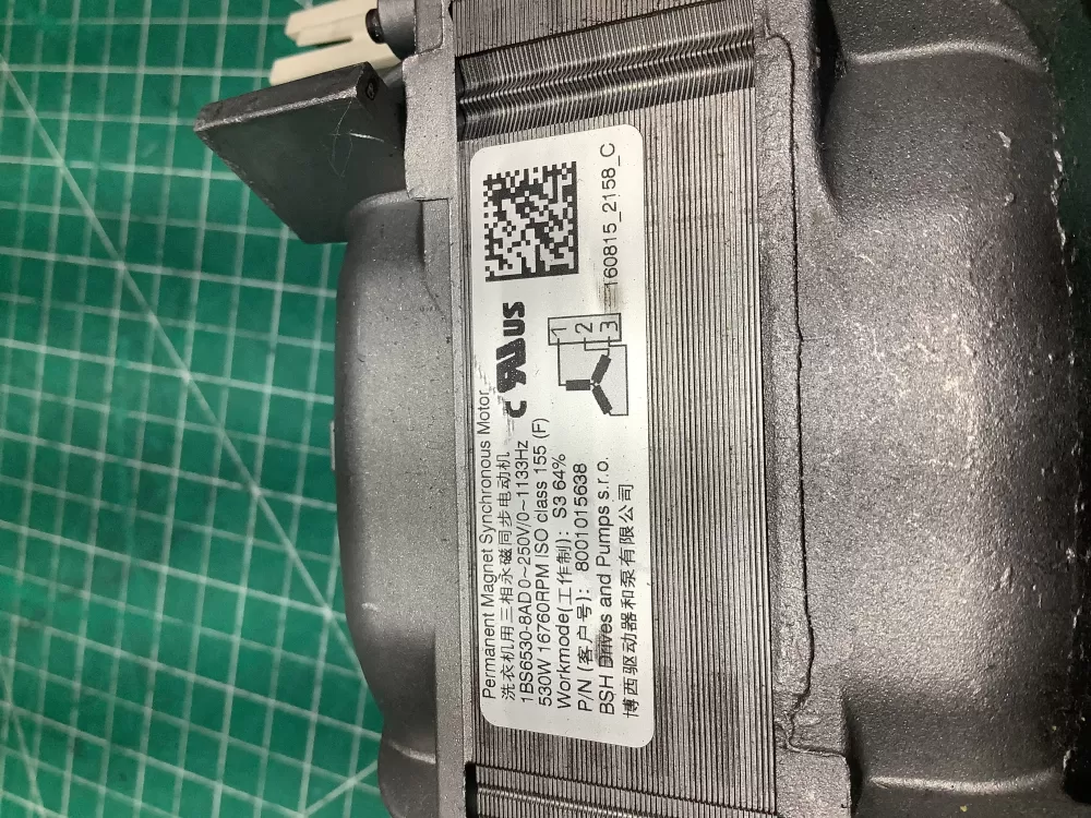 Bosch 00145836 8001015638 Washer Drive Motor AZ150237 | SL209