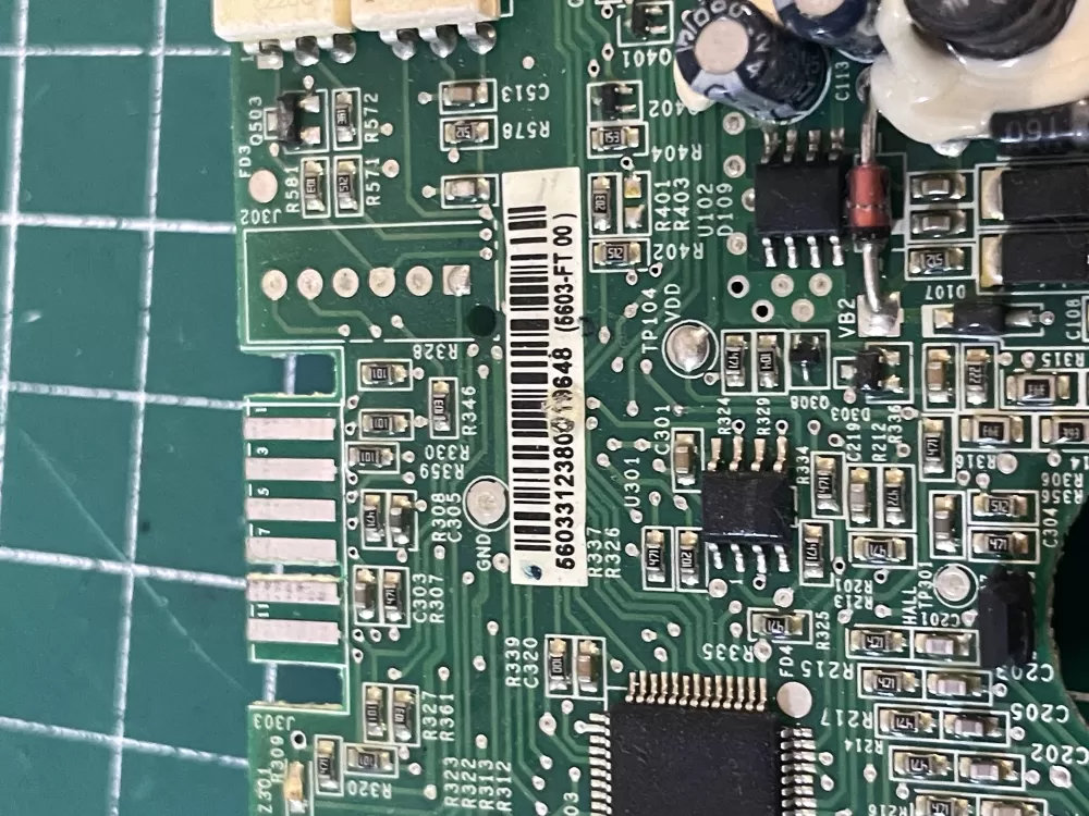 GE EMX1386P001 Washer Drive Motor Control Board AZ200913 | Wm1078