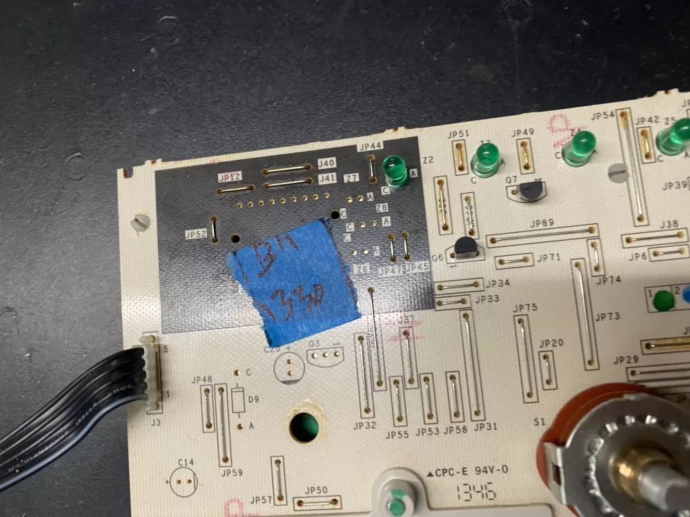 GE 175D5261G040 EBX1129P004 WH12X10614 Washer Control Board AZ2366 | BK1330
