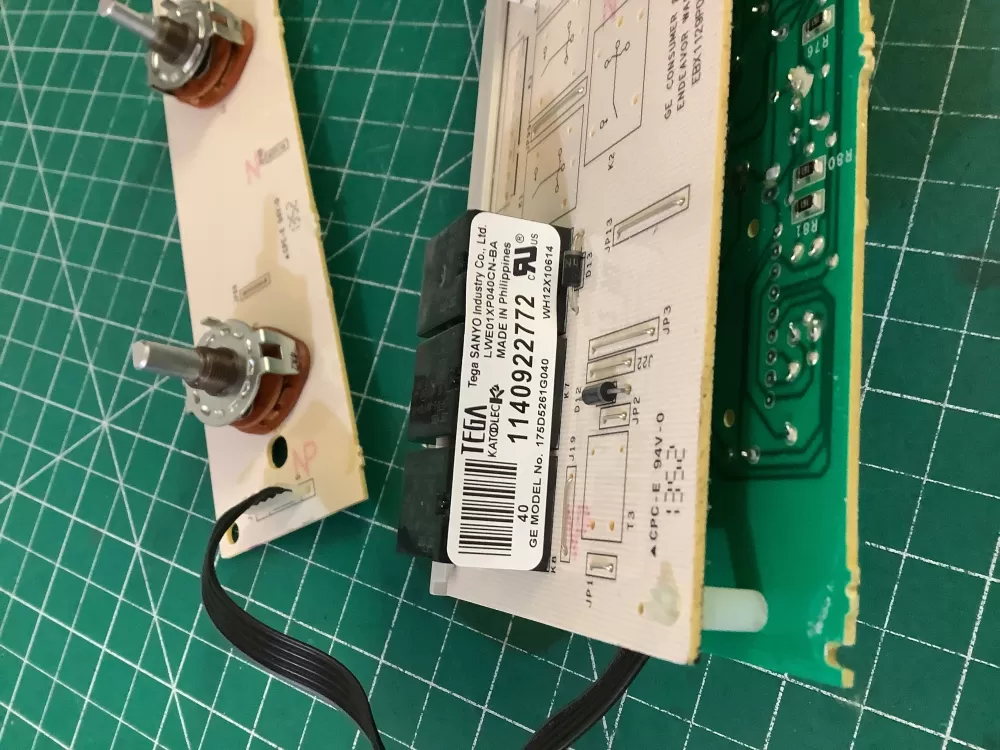 GE 175D5261G040 EBX1129P004 WH12X10614 Washer Control Board AZ187817 | NR1941