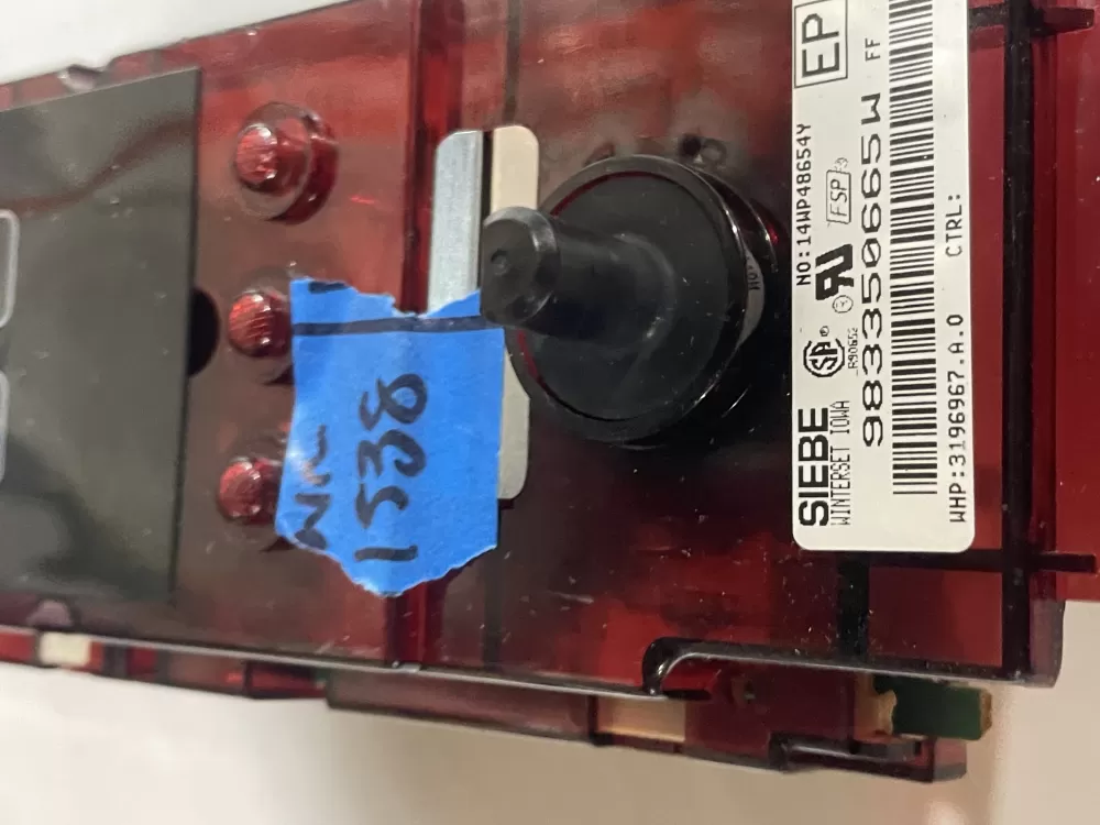 Whirlpool 3196967 WP4453710 AP6009437 Range Oven Control Board AZ188684 | Wm1538