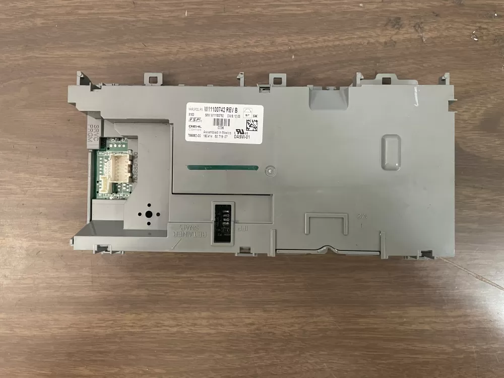 Whirlpool W11100742 W11177740 W11353080 W11368631 PS12745077 Dishwasher Control Board