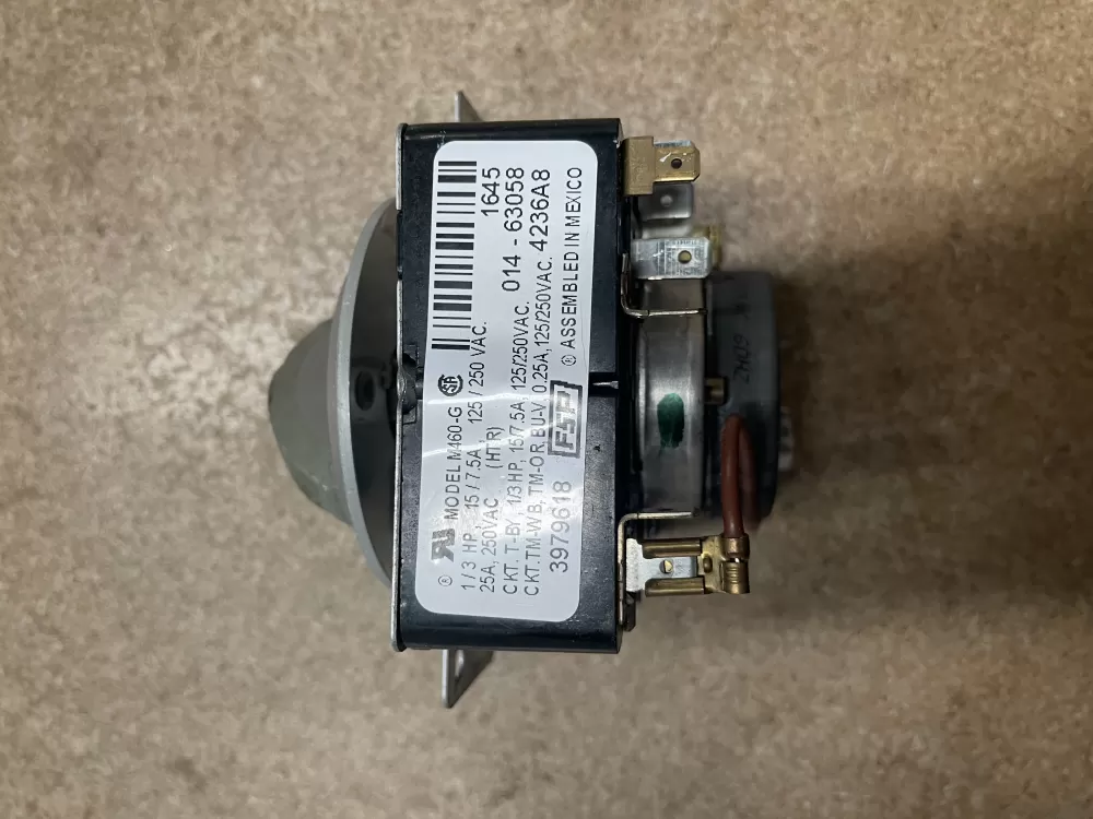 Whirlpool  Amana  Admiral AP6009056 3979618 3979618R 8299783 WP3979618 PS11742198 Dryer Timer