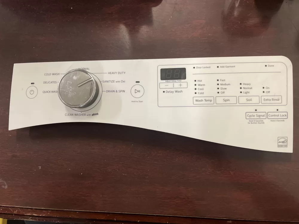 Whirlpool W10640072 W10825109 W10911021 PS11769764 Washer Control Board Panel