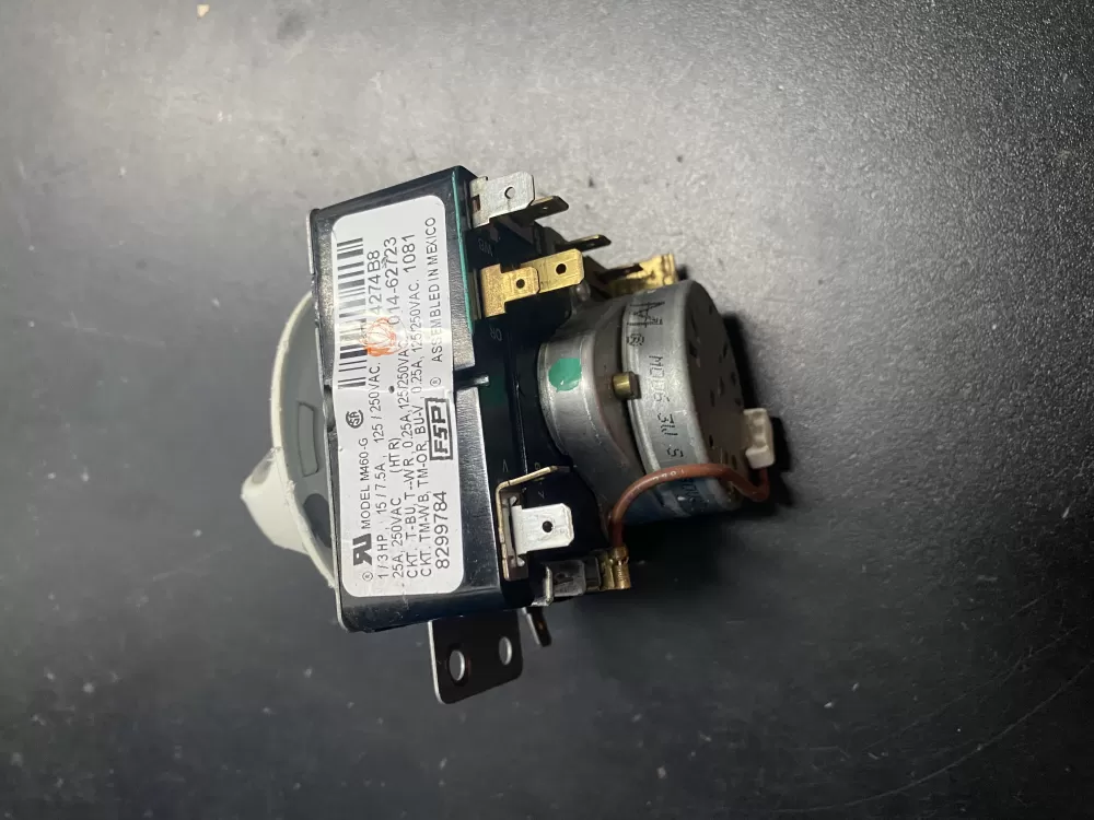 Whirlpool  Kenmore WP8299784  AP6012590  8299784  909733  014-62723  PS11745800 Dryer Timer