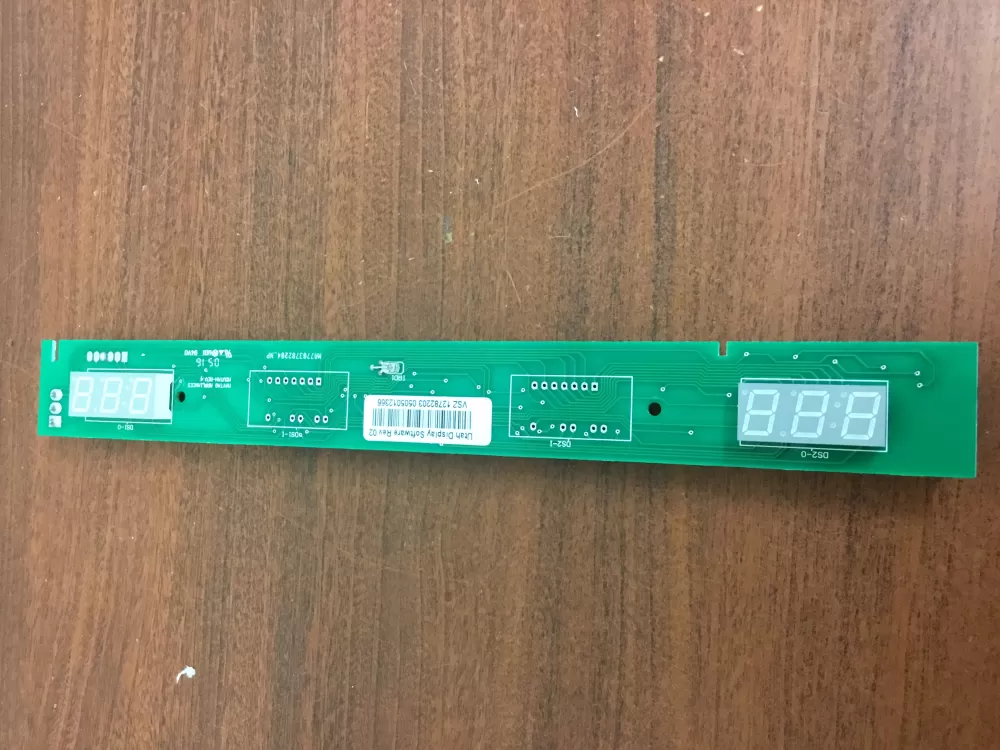 Maytag  KitchenAid  Jenn-Air  Admiral  Dacor  Kenmore WPW10207861  AP6017093  W10207861  12782203  12782203SP  12782205  12782205SP  1468995  67005397  67005400  8208269  PS11750388  MA7703782204-TH Refrigerator Control Board Temperature Display