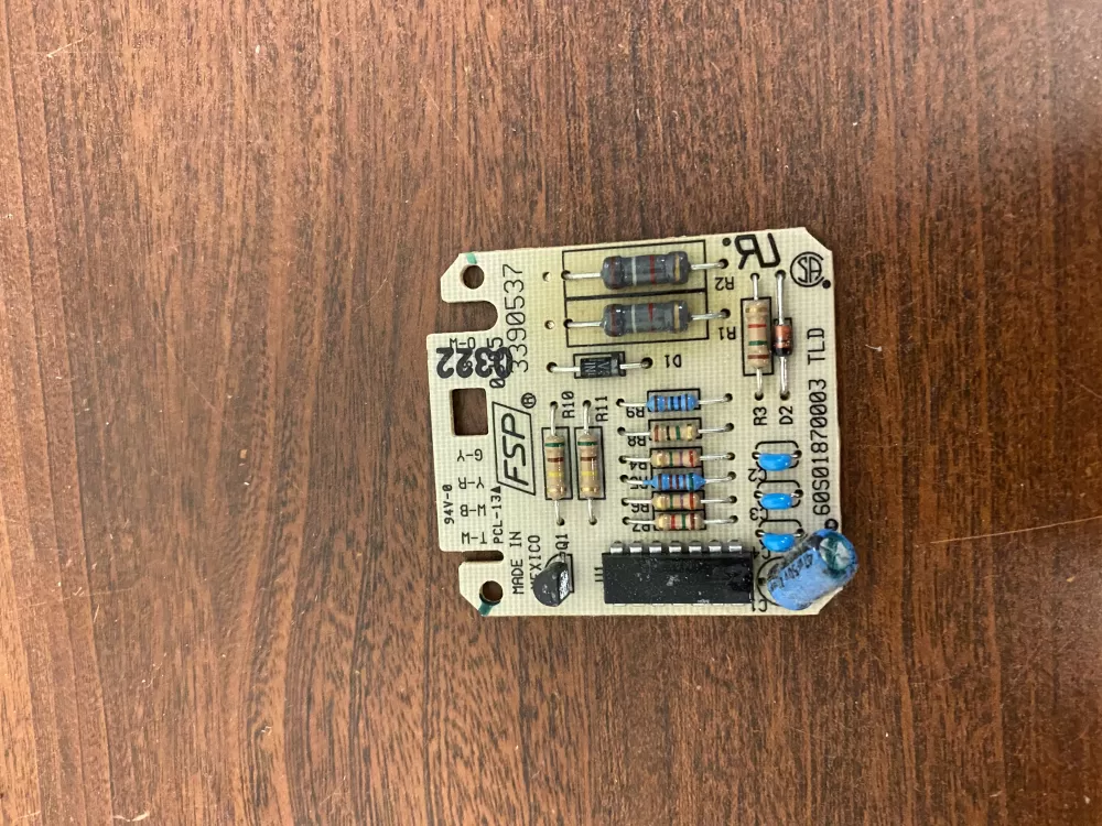 Whirlpool  KitchenAid  Kenmore  Maytag AP6022061  3390537  3390537R  3977407  8558178  8558178R  W10476828 Dryer Moisture Sensor Control Board