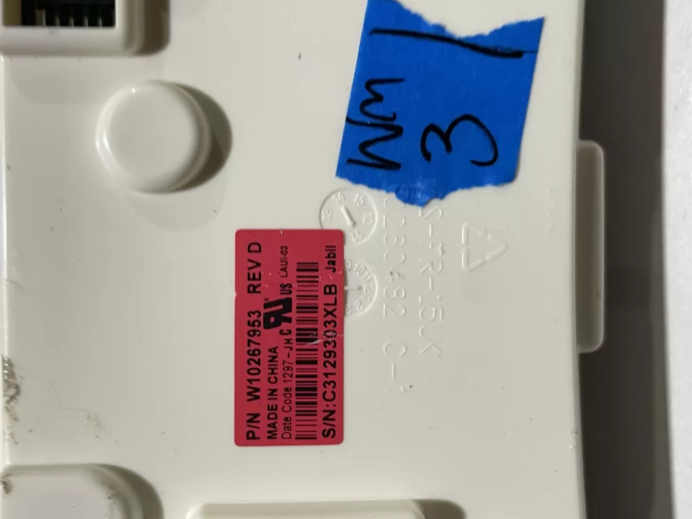 Whirlpool W10444490 W10267953 Washer Control Board AZ156852 | Wm3