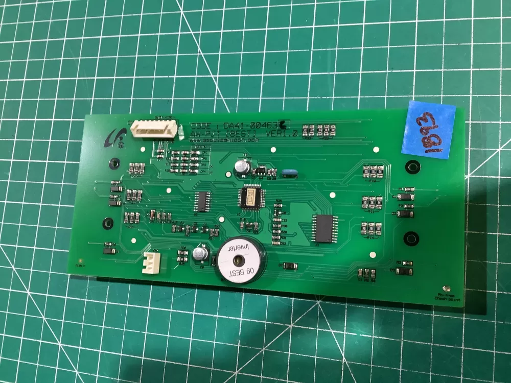 Samsung DA41-00463E Refrigerator Dispenser Display Control Pn: AZ151173 | NR1893