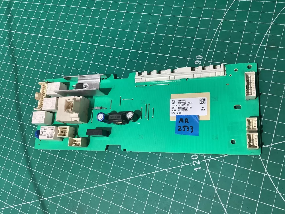 BOSCH 00746870 759715-01 9000824526-01 Washer Control Board AZ191250 | AR2533
