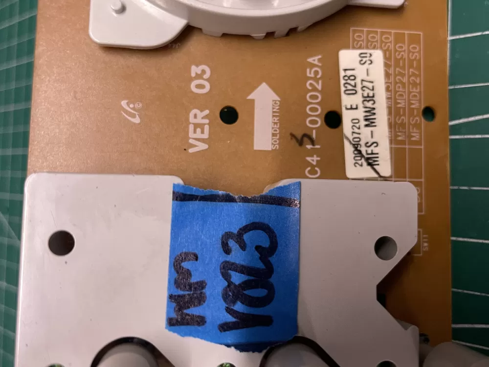 Samsung appliance control board AZ202698 | Wmv823