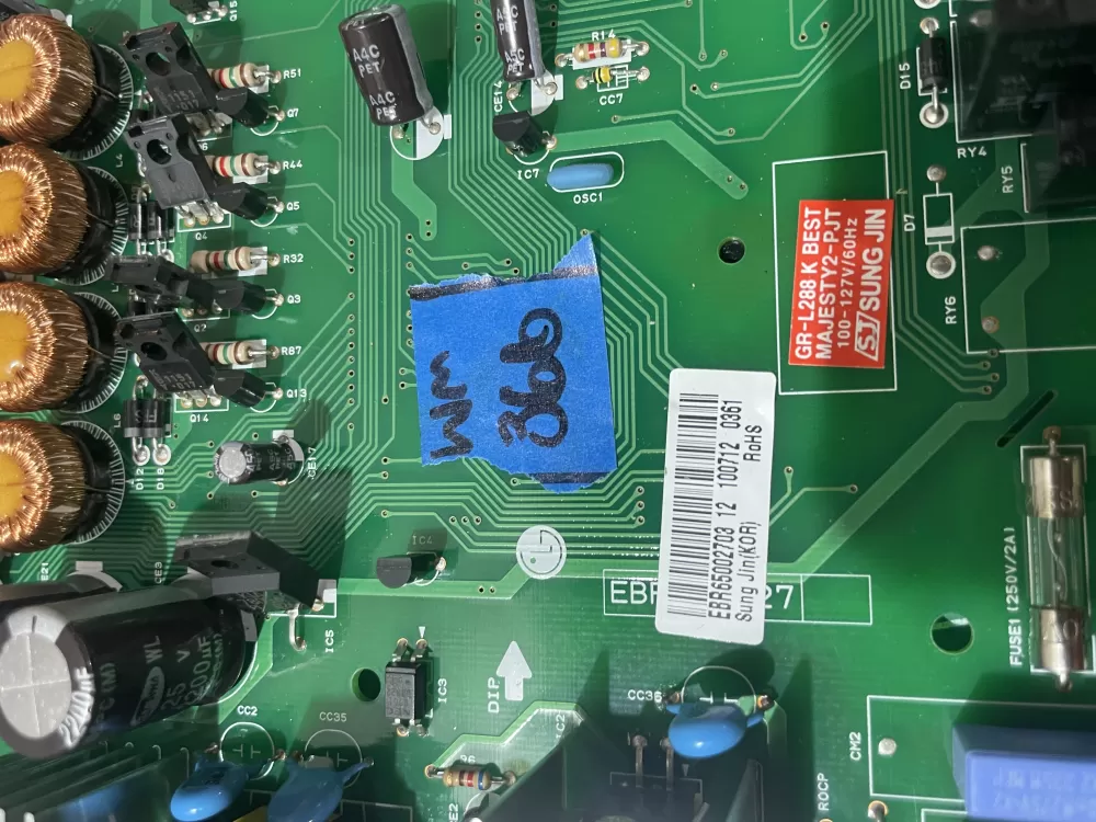 LG Kenmore EBR65002702 EBR65002703 Refrigerator Control Board AZ192652 | Wm366