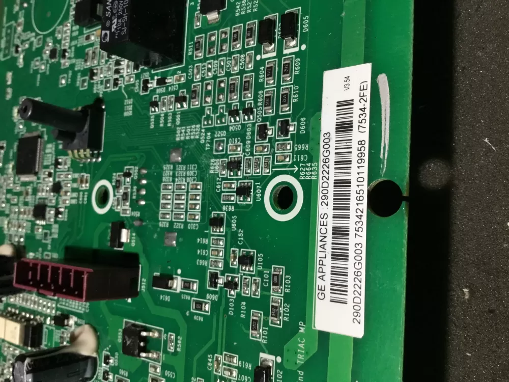 GE WH22X32357 290D2226G003 WH18X28174 Washer Control Board AZ116512 | NR2155