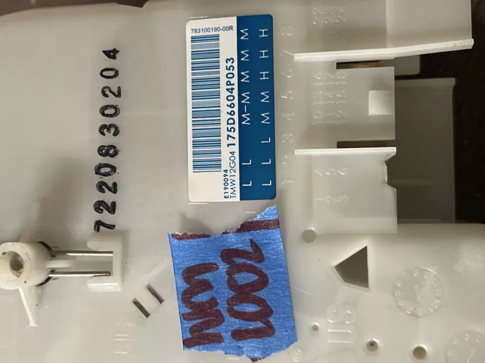 GE WH12X10527 175D6604P053 Washer Timer AZ45191 | Wm1002