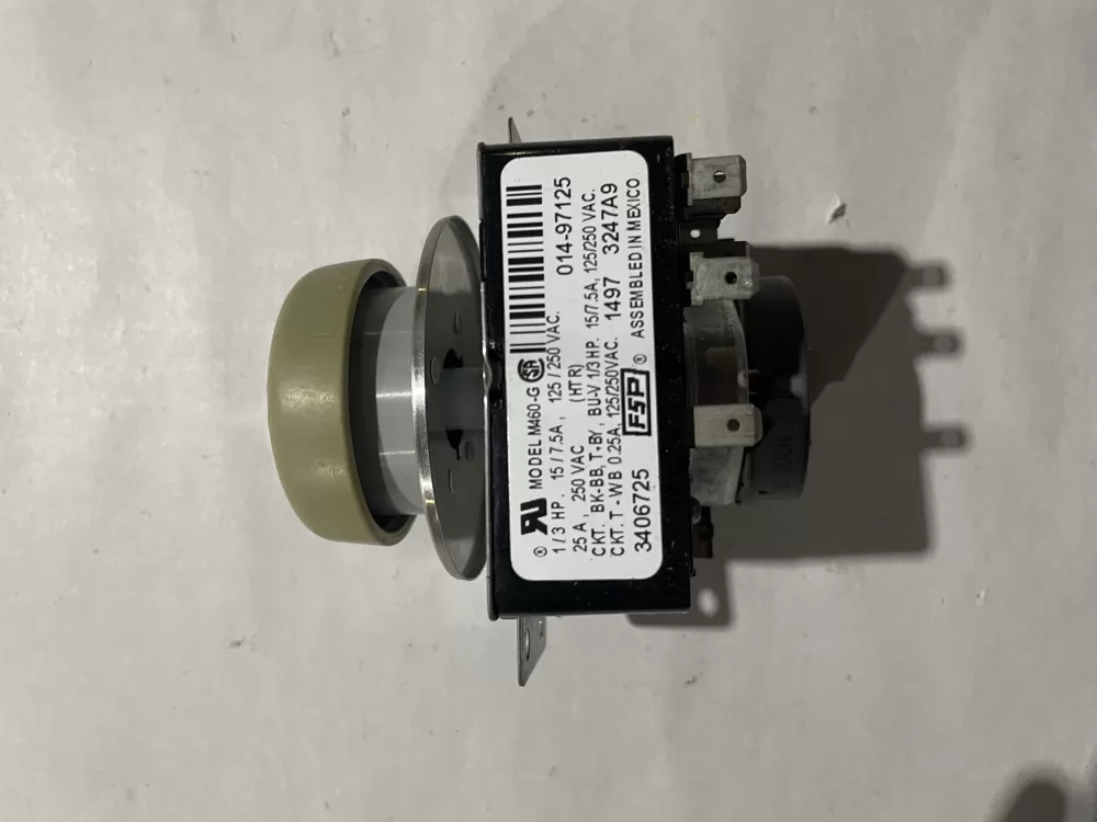 Whirlpool Maytag Amana AP6008573 3406725 WP3406725 PS11741713 Dryer Timer