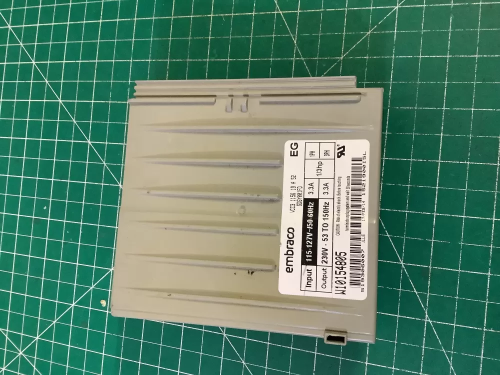 Kenmore  Whirlpool  Maytag  Jenn-Air WPW10154805  AP6015864  W10154805  519306007  4441189  PS11749145 Refrigerator Inverter Control Board
