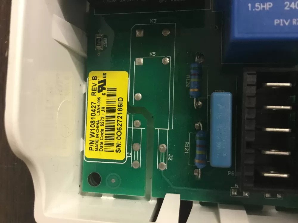 Whirlpool W10810427 Dryer Control Board AZ16568 | NR208