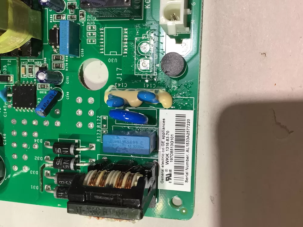 GE 197D8513G101 70213160102GA Refrigerator Control Board AZ142509 | ZC2398