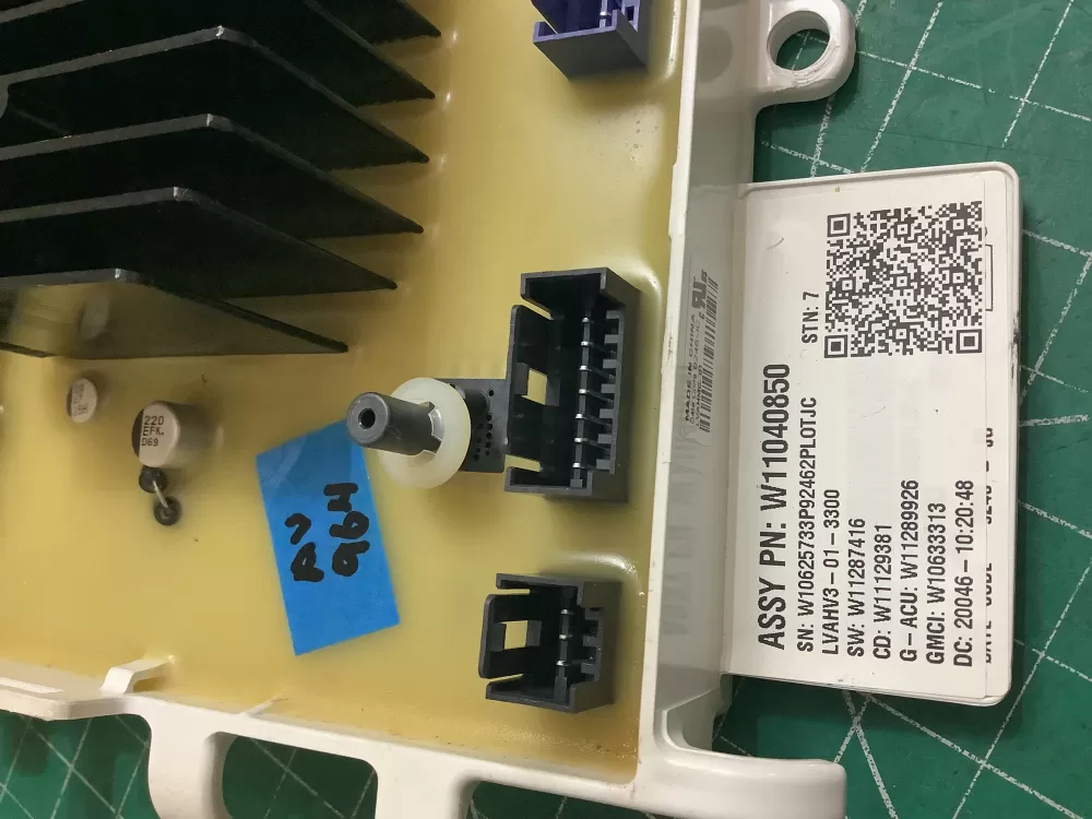 Whirlpool W11130238 W11040850 Washer Control Board AZ215967 | ARV964