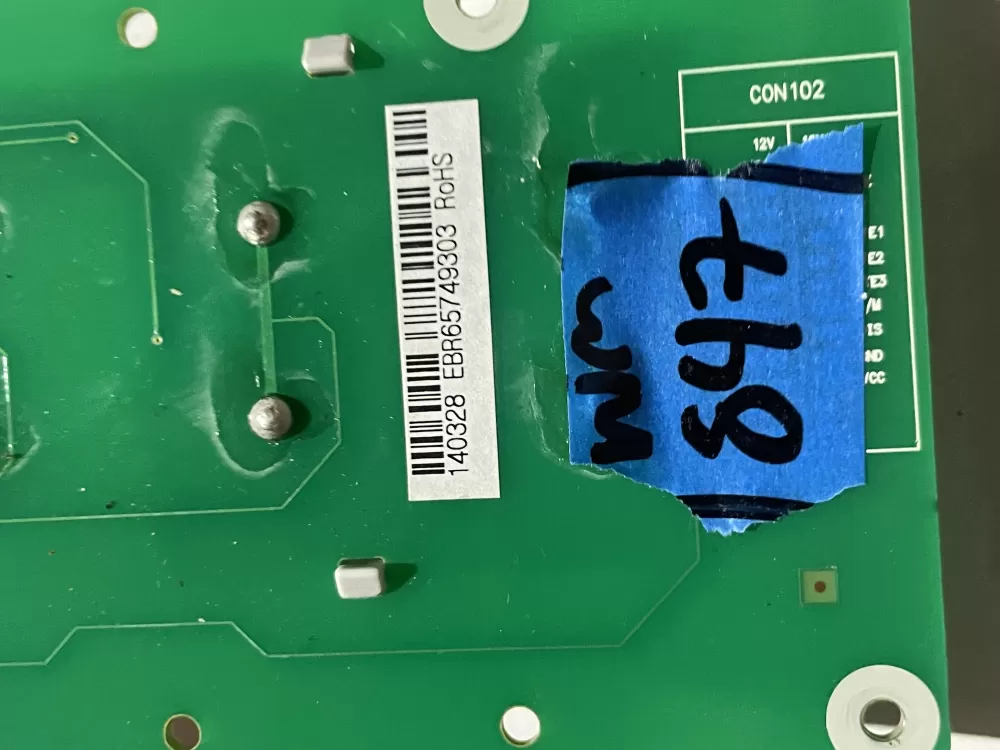 LG EBR65749303 Refrigerator Control Board Dispenser Panel AZ189314 | Wm847