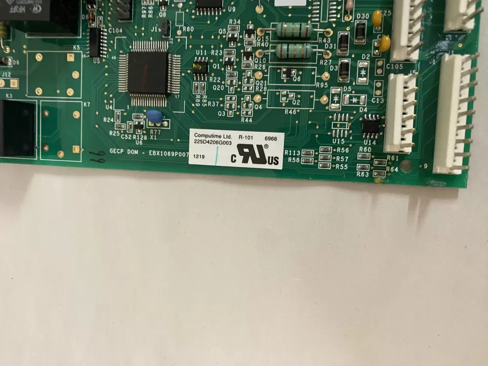 GE 225D4206G003 EBX1069P007 WR55X11033 Fridge Control Board AZ199457 | BK2787