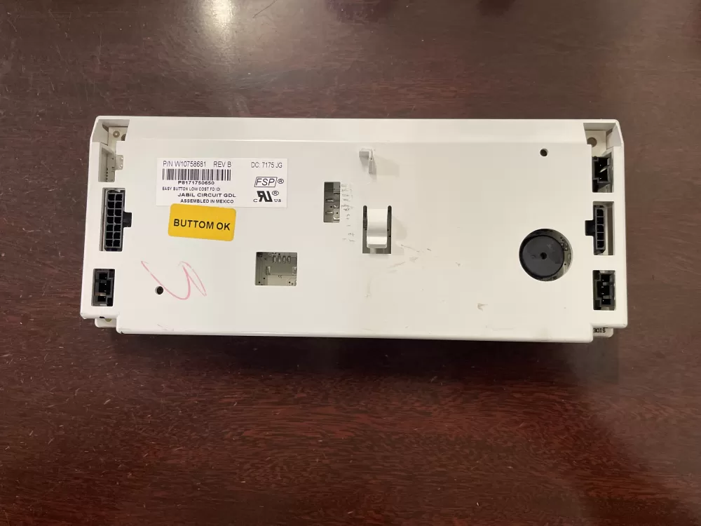 Whirlpool W10758681 Refrigerator Control Board AZ50551 | KM1831