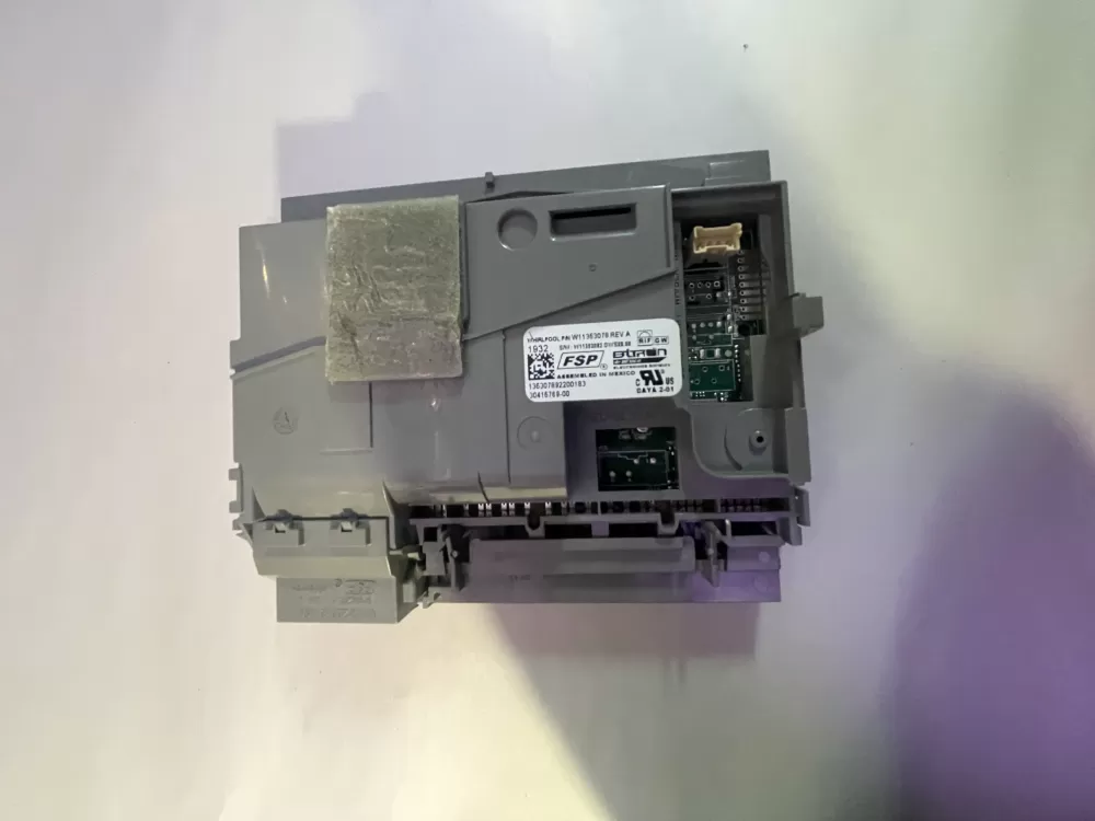 Whirlpool  KitchenAid W10913613 W10913615 W11087215 W11087217 W11170185 W11170187 W11227804 W11227810 W11305305 W11305307 W11339450 W11339456 W11353076 W11353078 W11341628 PS12744960 Dishwasher Control Board
