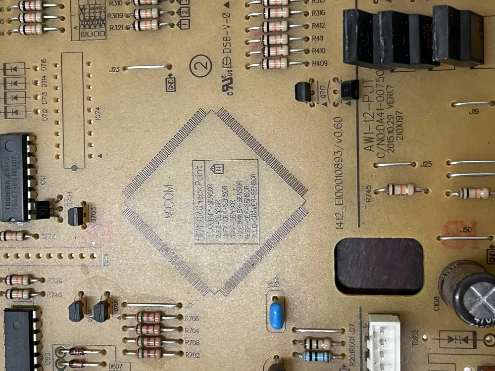 Samsung DA94 02663F Refrigerator Control Board AZ34954 | KM120