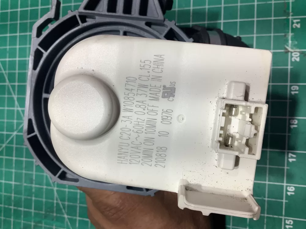 Whirlpool AP6050340  4534097  PS12070585  W10854710  W11084656  W10805387 Dishwasher Circulation Pump Motor