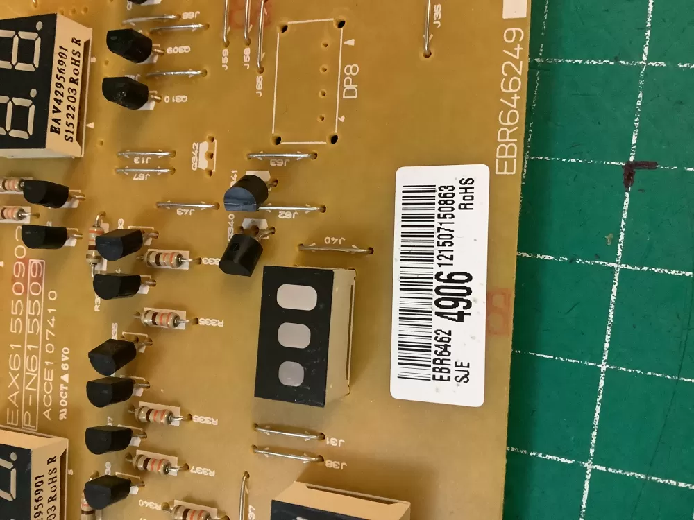LG EBR64624906 Range Control Board AZ215644 | NR218