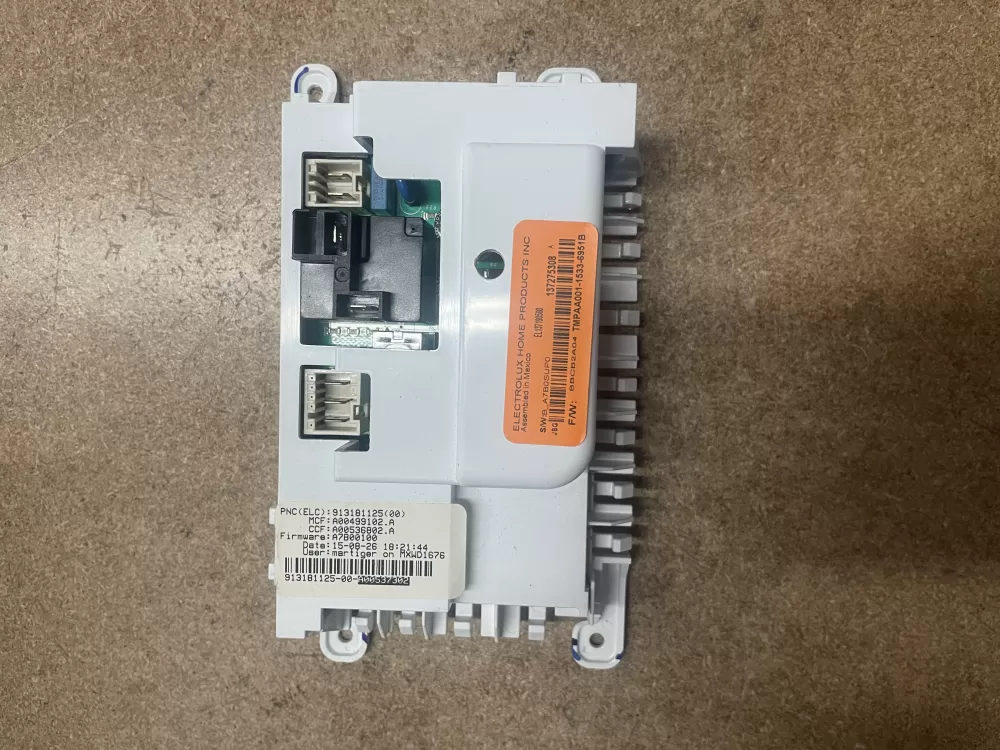 Frigidaire  Whirlpool  Kenmore  Electrolux 137275308 Washer Control Board
