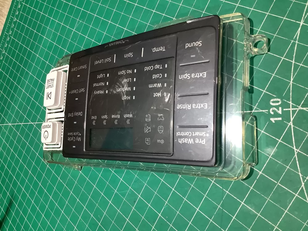 Samsung DC93-00376D  DC64-03116B Washer Control Inlay