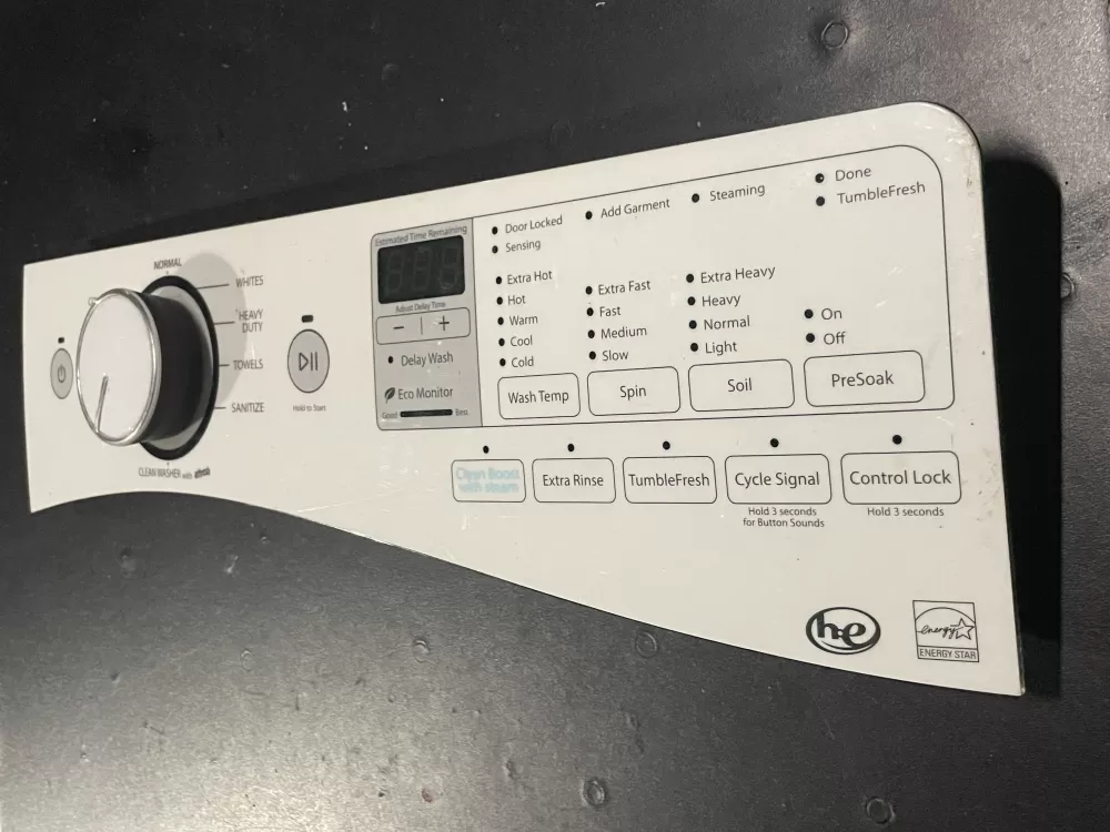 Whirlpool W10750479 Washer Control Board User Interface