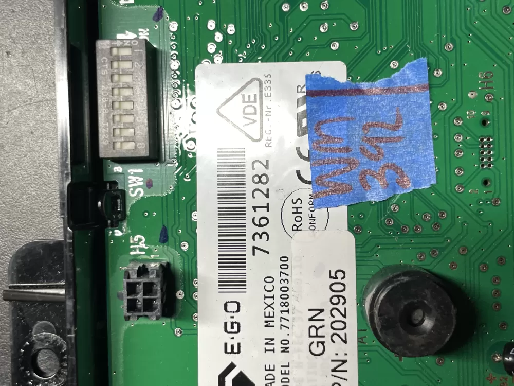 SpeedQueen 202905P Speed Queen Control Board AZ36703 | Wm392