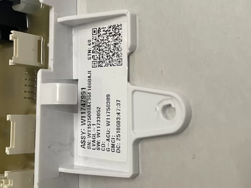 Whirlpool W11575008 Washer Control Board AZ205701 | KM2561