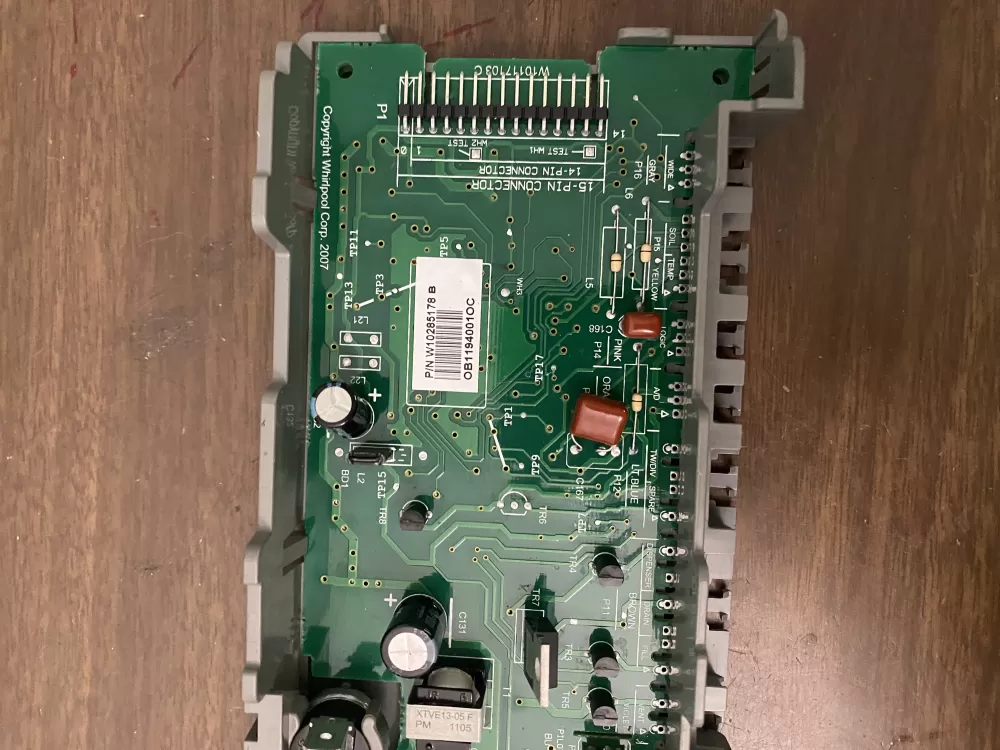 Whirlpool KitchenAid W10056352 Dishwasher Control Board  AZ101738 | BK943