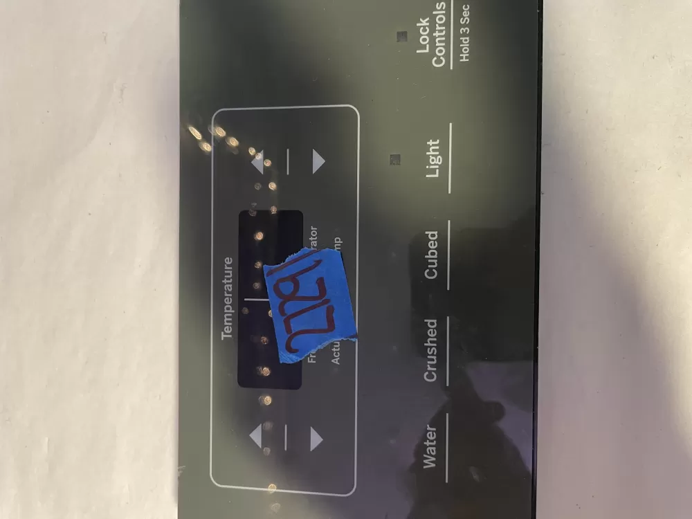 GE refrigerator gray dispenser interface assembly WR55X34887 AZ198311 | KM2729