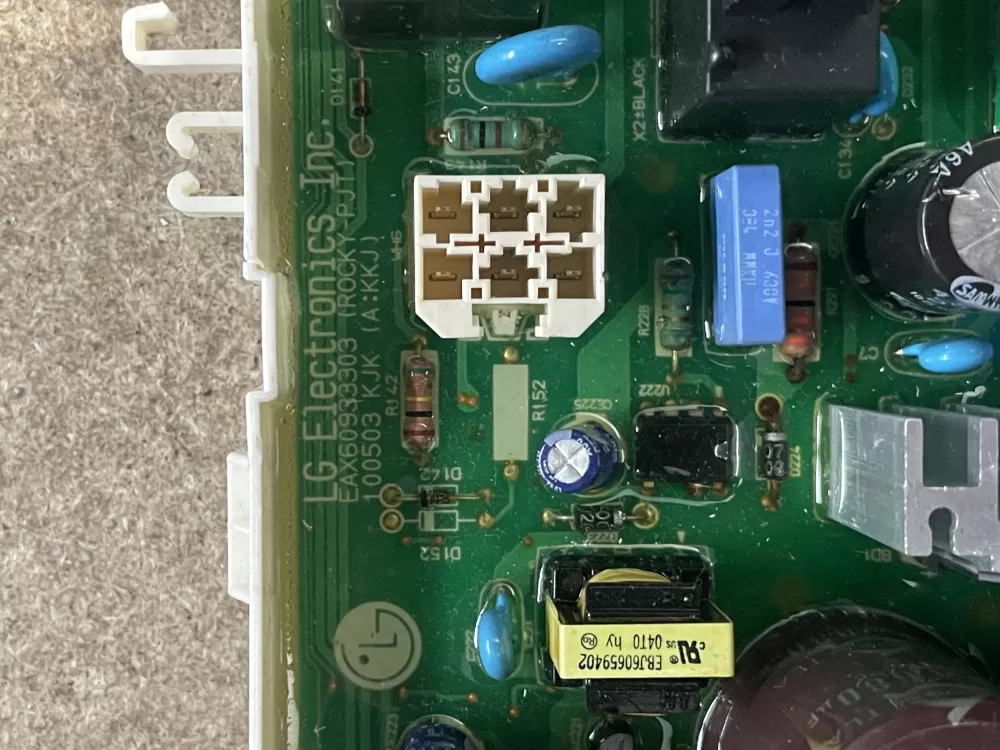 LG EBR62198104 EBR62198101 EAX60933303 Washer Control Board AZ16272 | KMV248