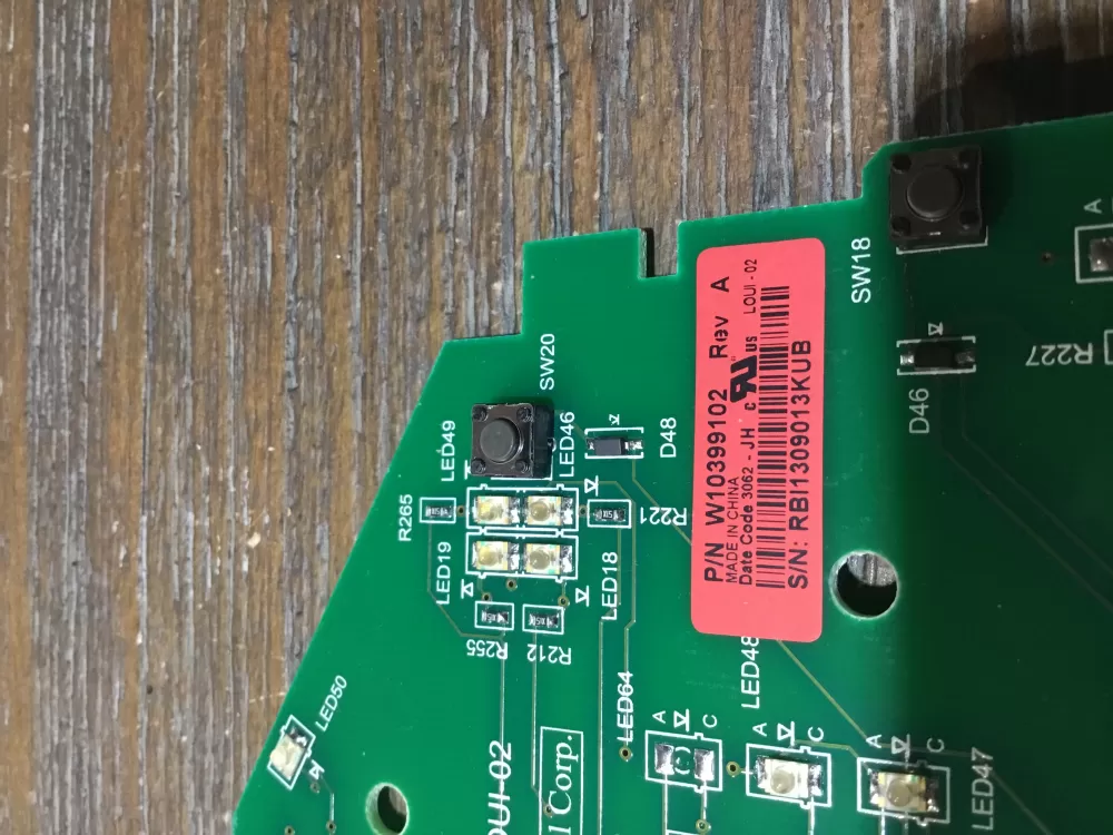 Whirlpool W10399102 WPW10394244 Washer Control Board AZ52476 | NR1839