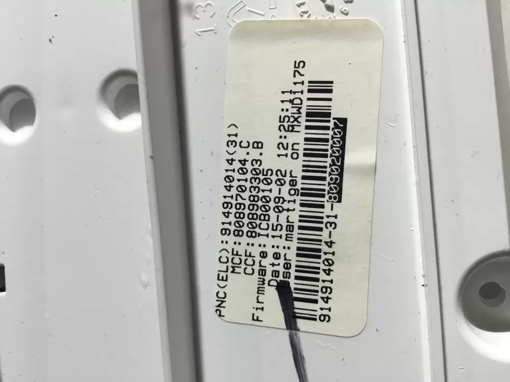 Frigidaire Electrolux 134994920 809020003 Washer Control Board AZ41434 | NRV404