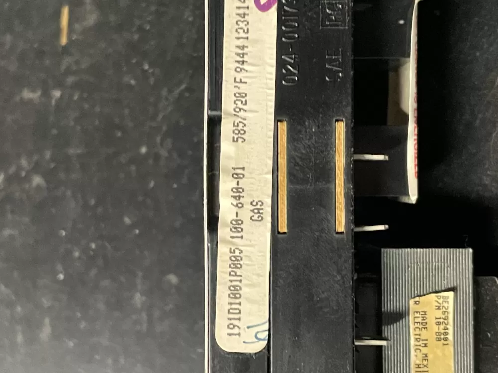 GE 191D1001P005 60 Range Control Board AZ6976 | WM1662