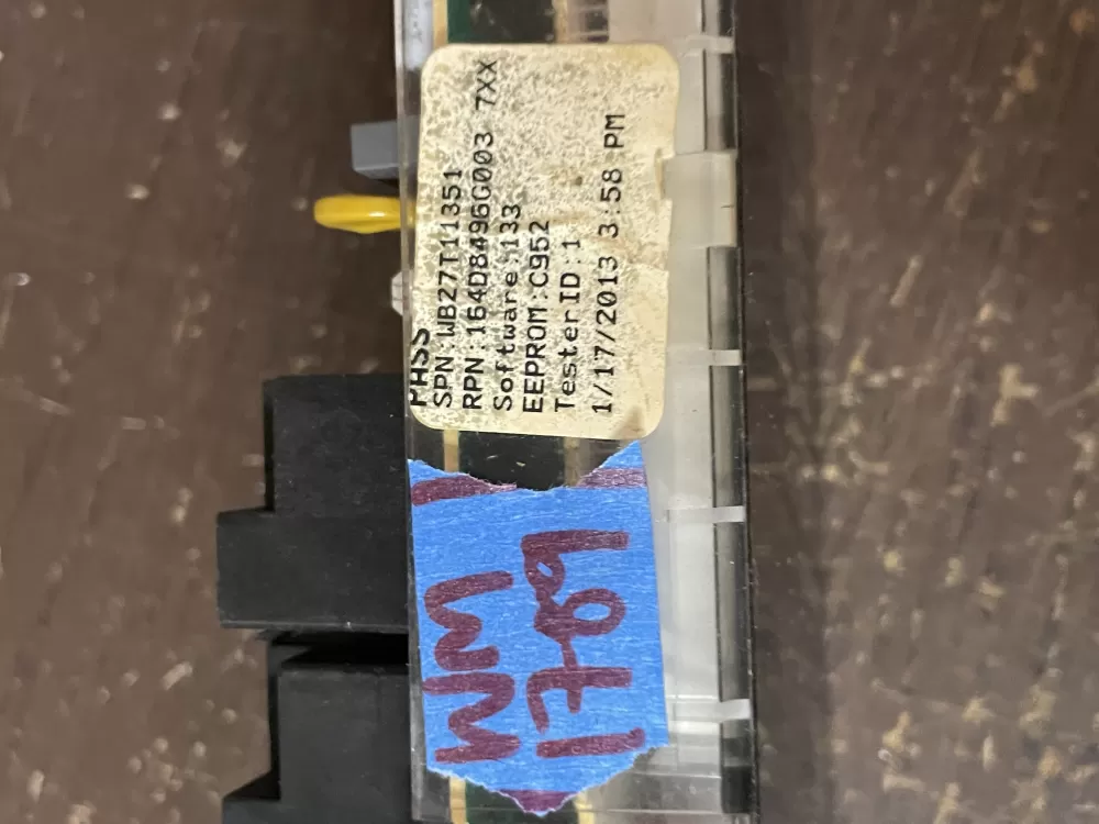 GE 164D8496G003 WB27T11351 Range Control Board AZ48713 | Wm1789