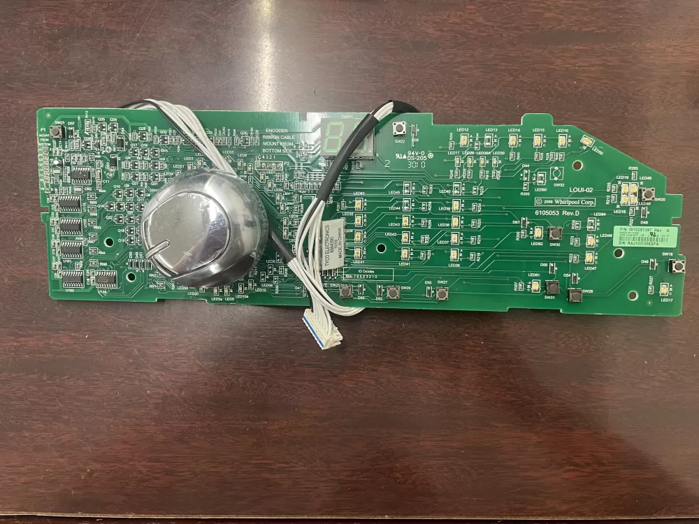 Whirlpool W10297397 WPW10297397 PS11752324 Washer Control Board