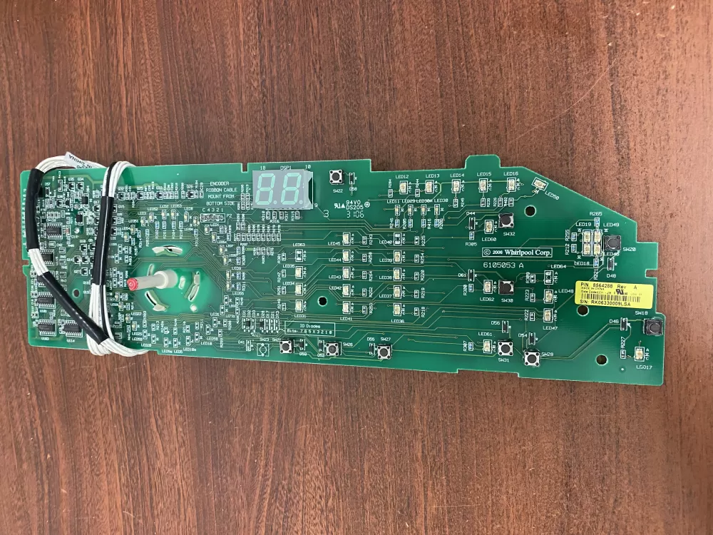 Whirlpool AP6013318 8564288 8564288R Washer Control Board AZ49015 | BK1798