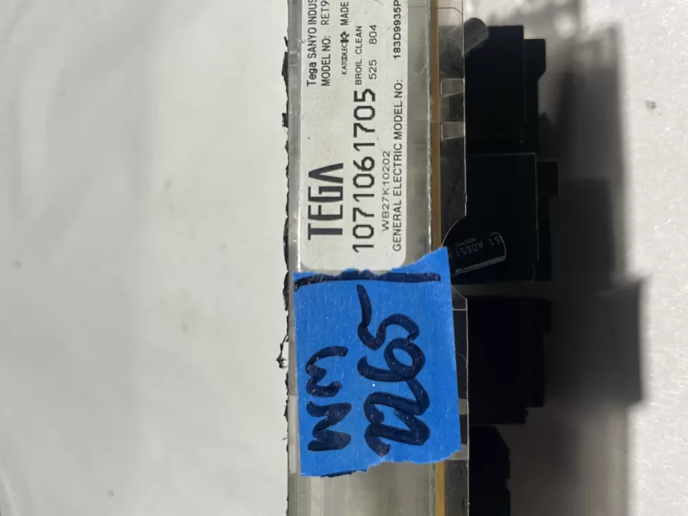 Kenmore Hotpoint GE WB27K10214 Range Control Board AZ124211 | Wm2265