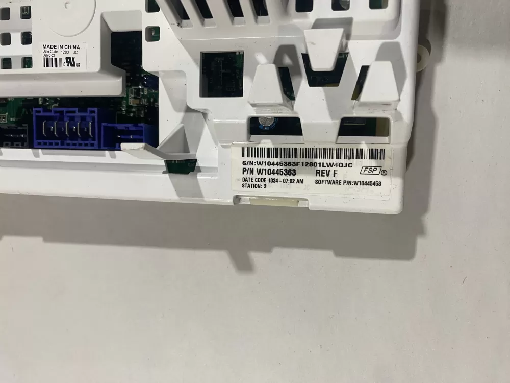 Whirlpool W10435609 W10445363 W10480177 Washer Control Board AZ185178 | BK534